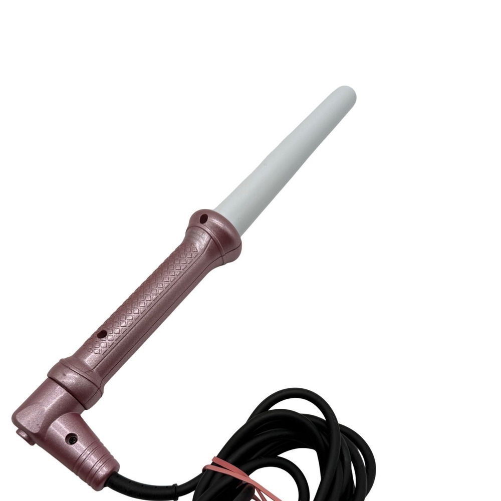 Bellezza Curling Wand Women OS Rose Gold Excellent Tapered Ceramic Barrel